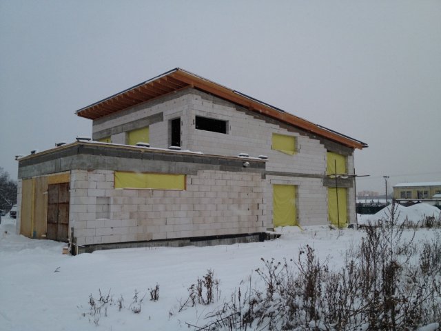 První sníh 2012