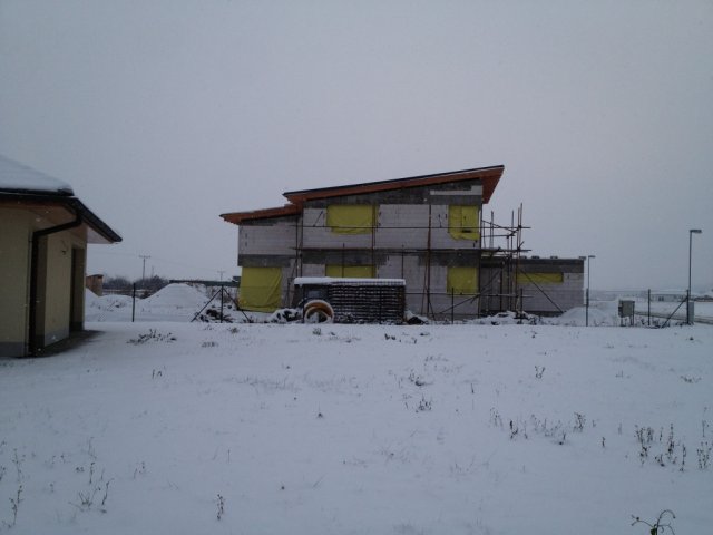 První sníh 2012